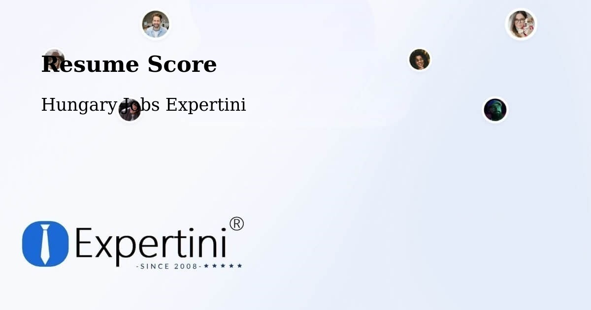 Resume Score & Job Description Match Tool – Tar - Hungary Jobs Expertini